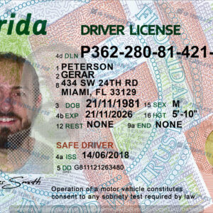 Florida FAKE ID 1